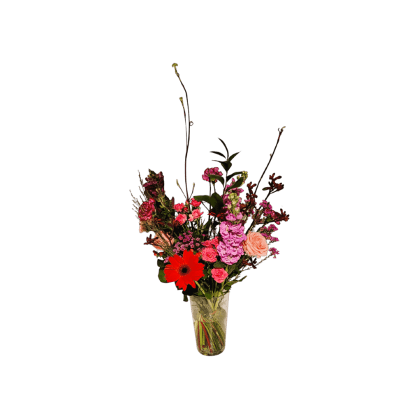 boeket rood - zakelijk bloemen bestellen op rekening - boeket veldbloemen- boeket liefde - Boeket roze - bloemen delftgauw - bloemen den Hoorn -bloemen delft- door florali creations