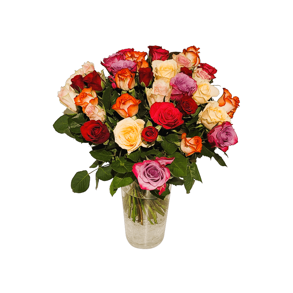 zakelijk bloemen bestellen op rekening - boeket biedermeier- boeket rozen - bloemen delftgauw - bloemen den Hoorn -bloemen delft- door florali creations
