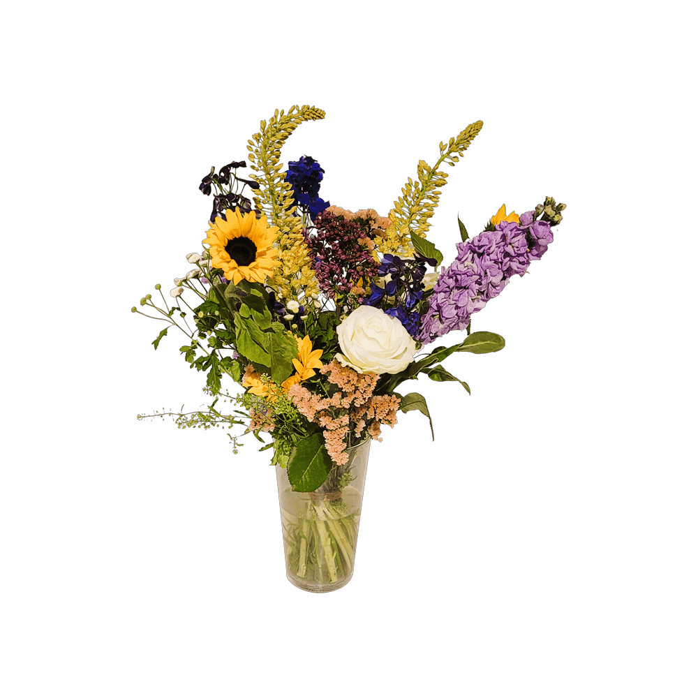 zakelijk bloemen bestellen op rekening - boeket veldbloemen- zomer boeket - bloemen delftgauw - bloemen den Hoorn -bloemen delft- door florali creations