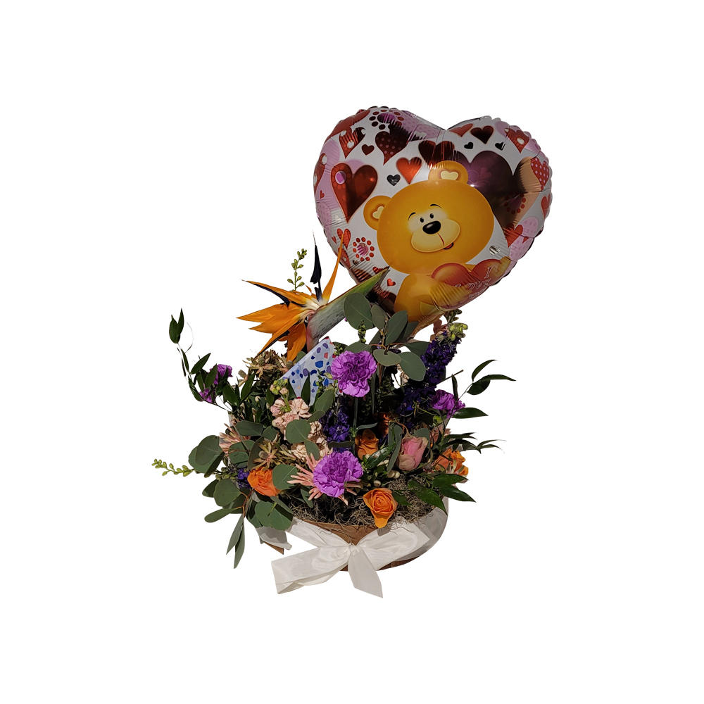 bloemstuk verjaardag-tafel bloemstuk-voorbeelden bloemstukken - door Florali Creations
