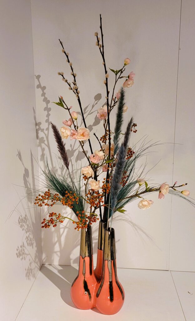 zijde en droogbloemen compleet cadeau - door Florali Creations