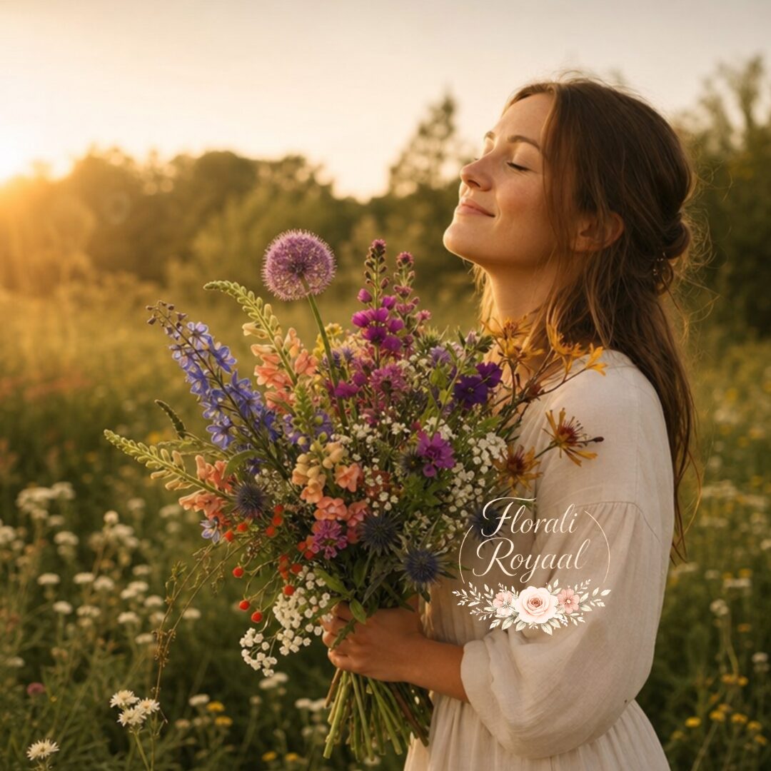 Florali Royaal - Plukboeket Hoge Veldbloemen – Wild & Natuurlijk