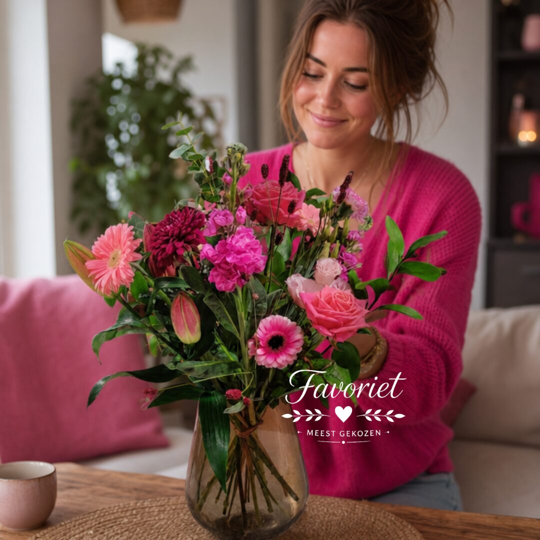Meest Favoriet - Plukboeket Roze – Lief & Speels