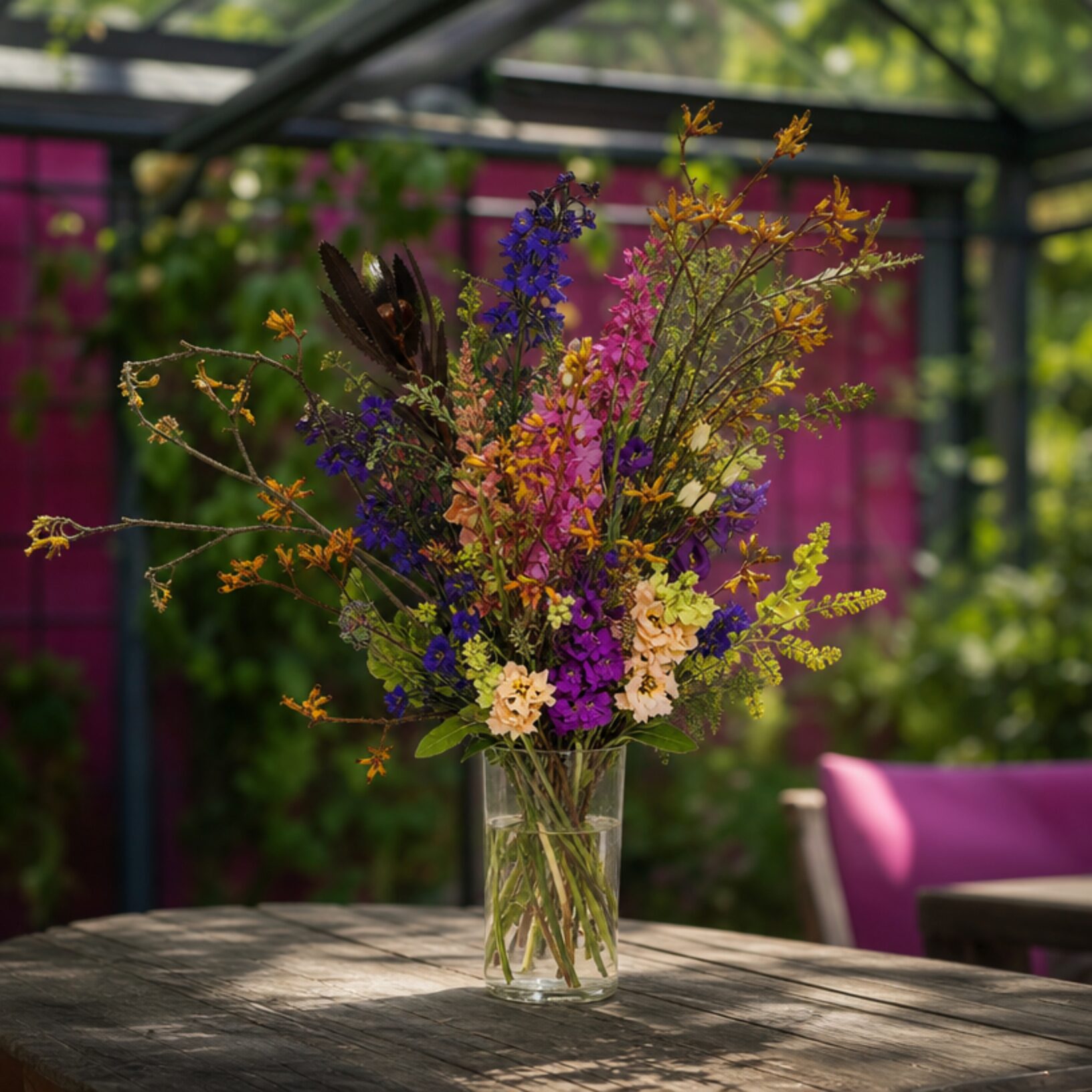 Pluktuin - Veldboeket - Veldbloemen - Floreren - Sfeerafbeelding - Florali Creations - Delfgauw