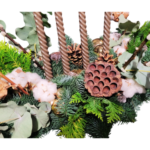 Advent kerstsstuk natuurlijk - florali creations - Delfgauw-zoom